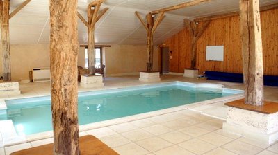 Piscine couverte chauffée