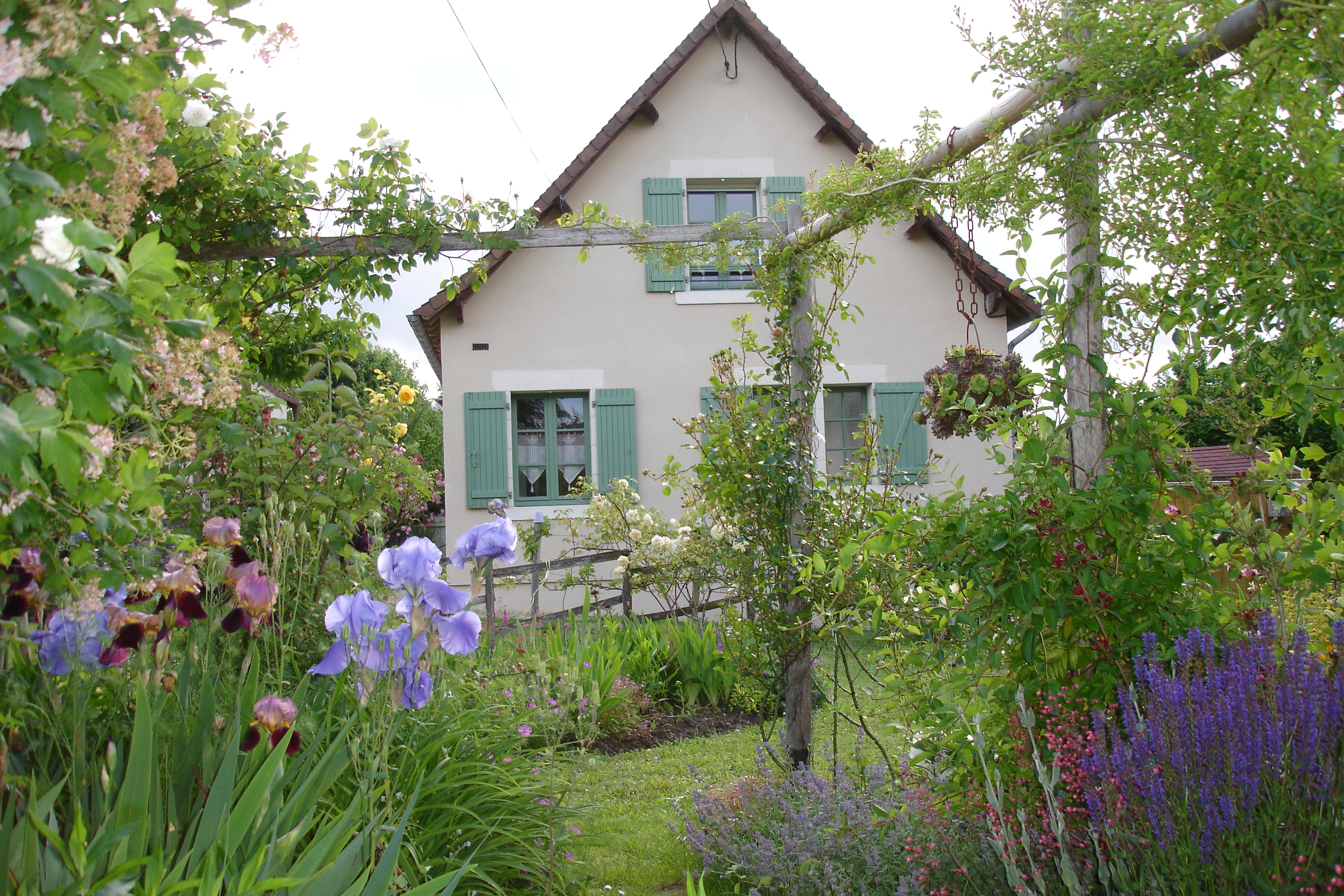 Gîte Côté Gartempe jardin