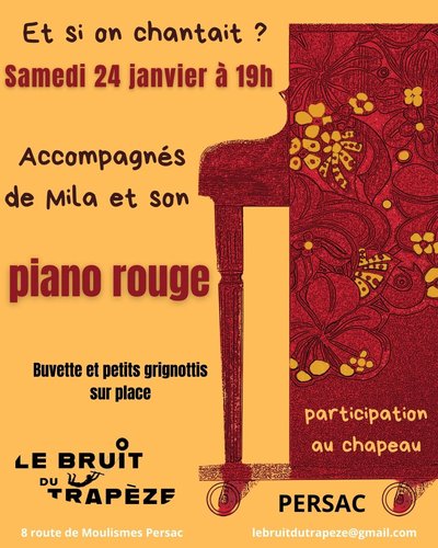 Milaet son piano rouge - 2