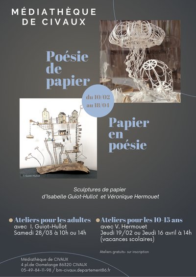 Expo Sculptures de papier - 1