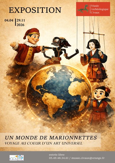 Affiche expo marionnettes 2026