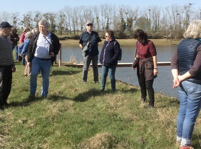 Visite à l'ENS du Léché