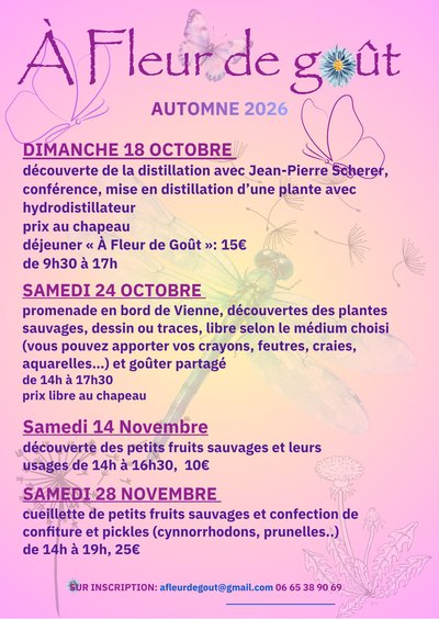agenda automne 2026